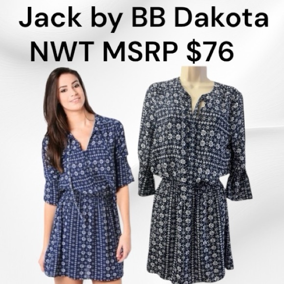 Jack by BB Dakota Dresses & Skirts - Jack by BBDakota Myrtle Shirt Dress NWT Size Small